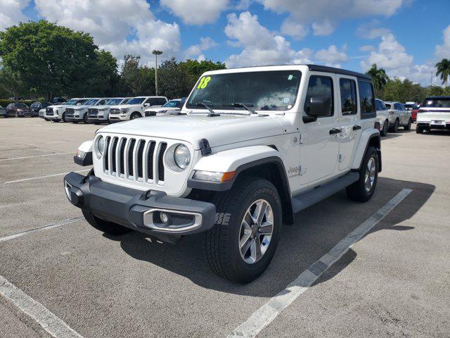 used 2018 Jeep Wrangler Unlimited car, priced at $28,839