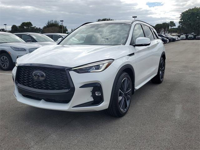 new 2025 INFINITI QX50 car, priced at $54,455