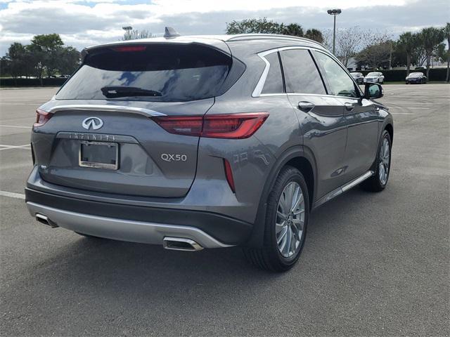 new 2025 INFINITI QX50 car, priced at $49,270