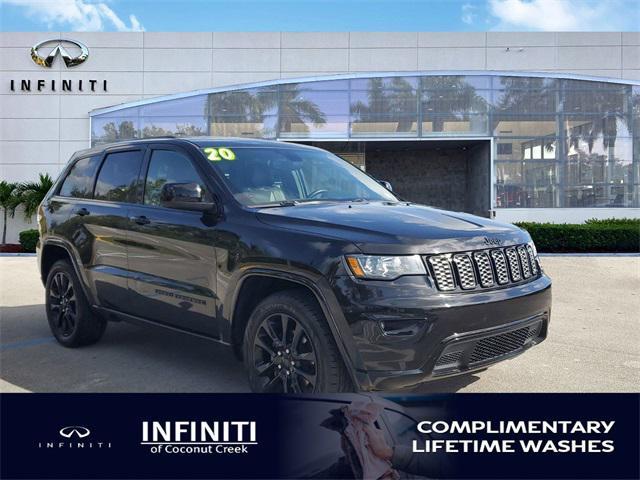 used 2020 Jeep Grand Cherokee car, priced at $21,878