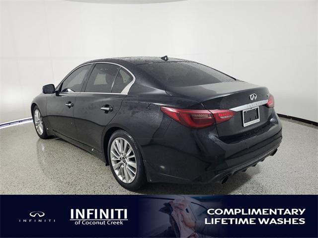 used 2021 INFINITI Q50 car, priced at $19,991