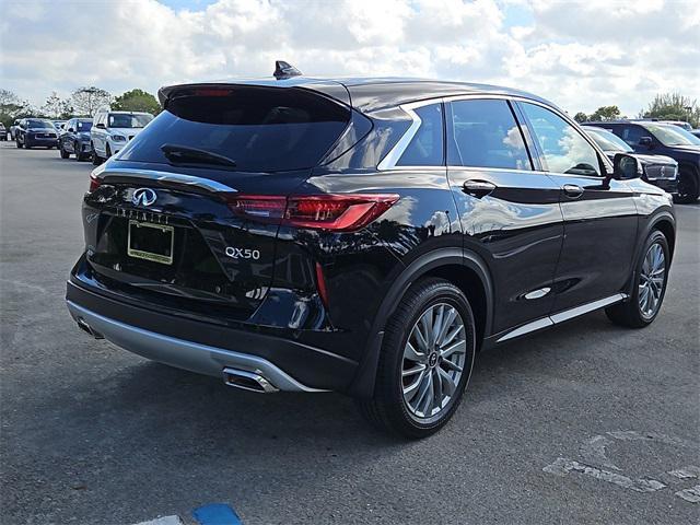 new 2025 INFINITI QX50 car, priced at $44,675