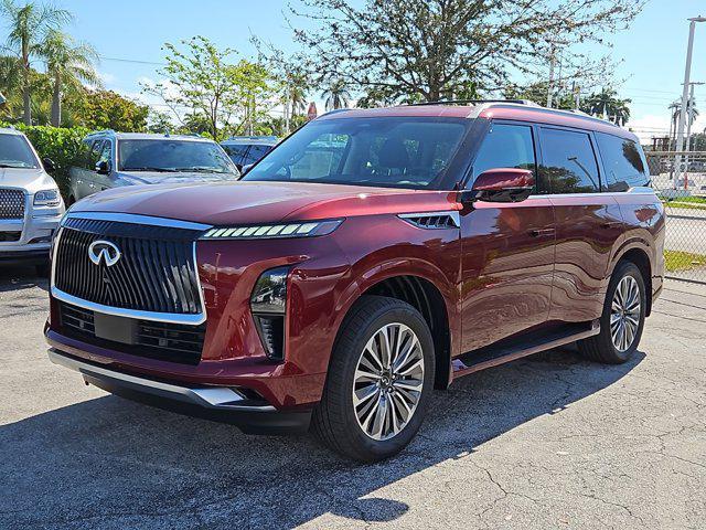new 2025 INFINITI QX80 car, priced at $97,535