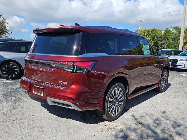 new 2025 INFINITI QX80 car, priced at $97,535