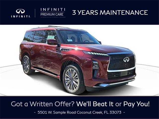 new 2025 INFINITI QX80 car, priced at $97,535