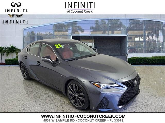 used 2021 Lexus IS 350 car, priced at $36,499
