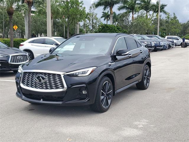 new 2025 INFINITI QX55 car, priced at $57,180