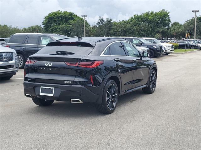 new 2025 INFINITI QX55 car, priced at $57,180