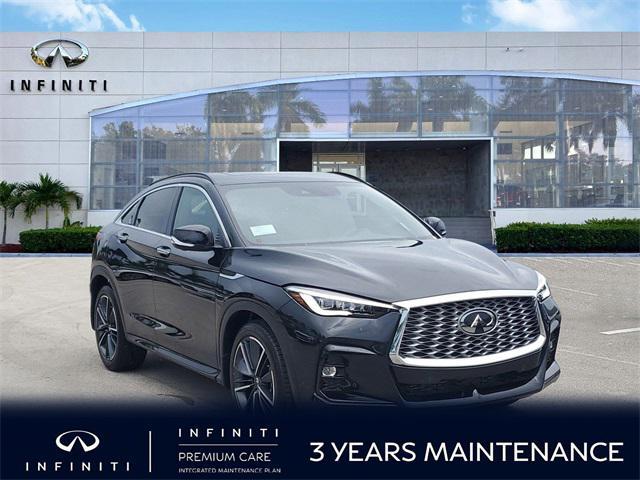 new 2025 INFINITI QX55 car, priced at $57,180