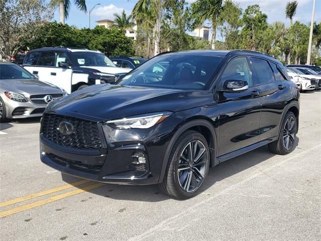 new 2025 INFINITI QX50 car, priced at $53,555