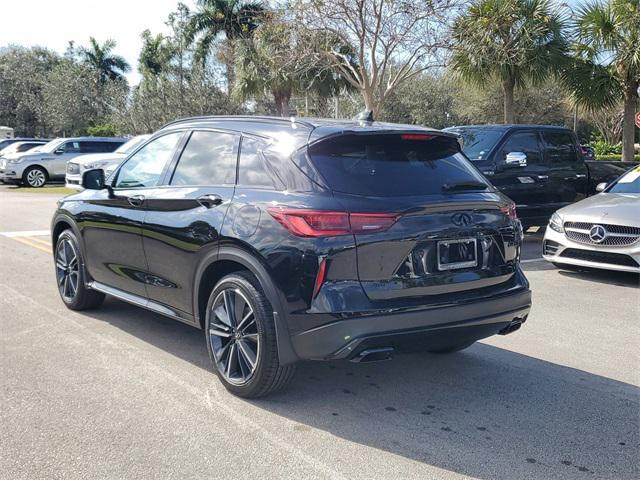 new 2025 INFINITI QX50 car, priced at $53,555