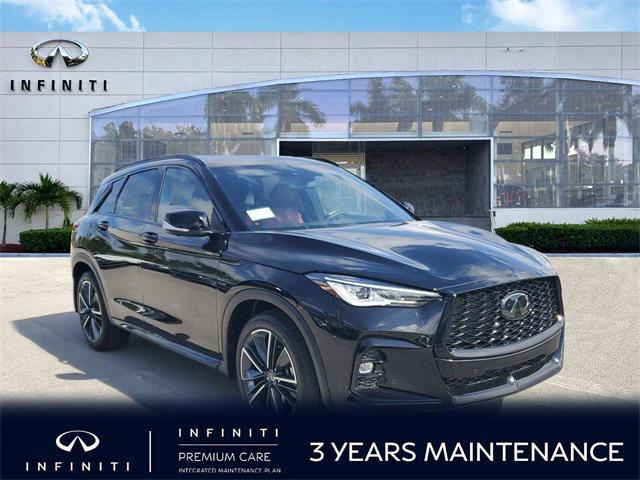 new 2025 INFINITI QX50 car, priced at $53,555