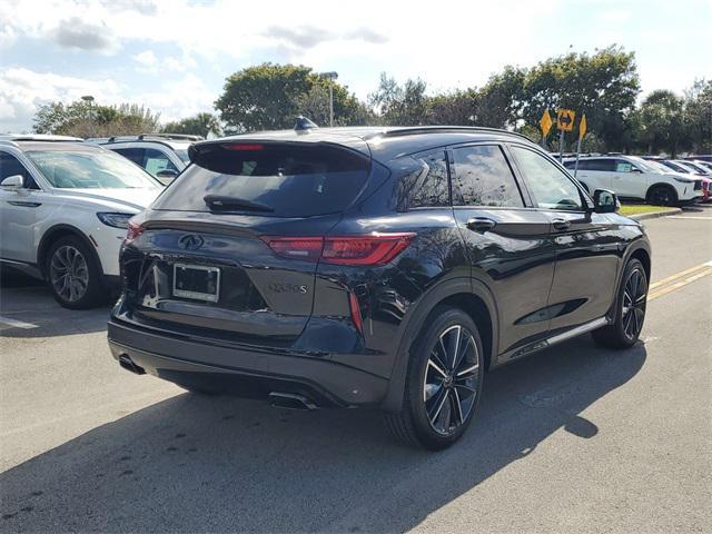 new 2025 INFINITI QX50 car, priced at $53,555