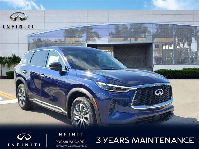 new 2025 INFINITI QX60 car, priced at $52,480