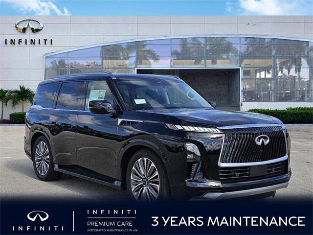 new 2025 INFINITI QX80 car, priced at $92,100