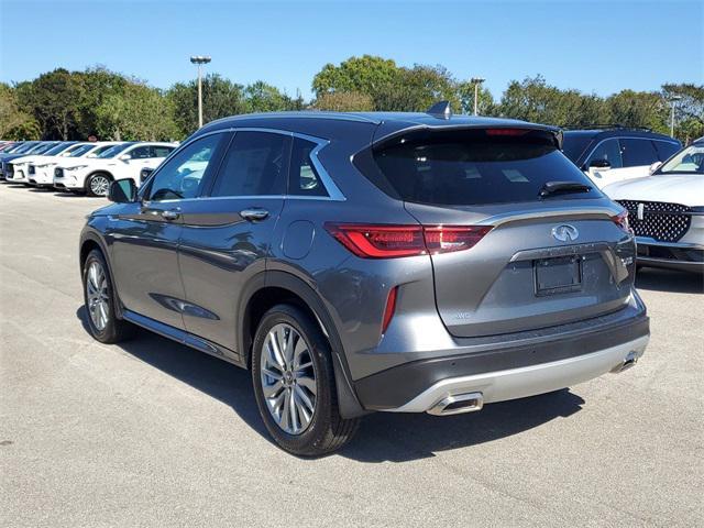 new 2025 INFINITI QX50 car, priced at $49,270