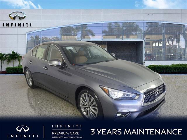 new 2024 INFINITI Q50 car, priced at $45,390