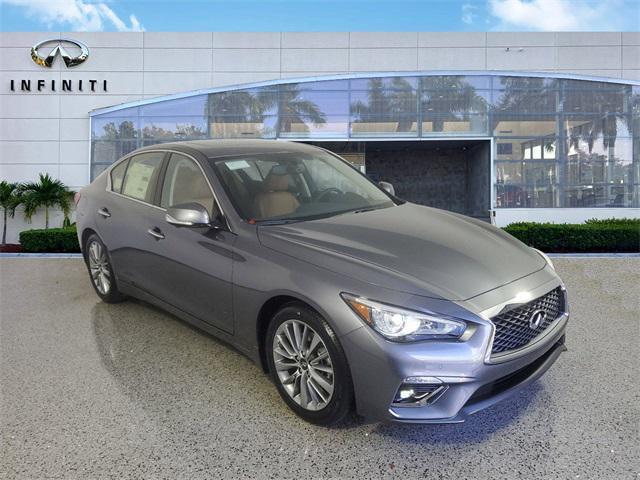 new 2024 INFINITI Q50 car, priced at $45,390