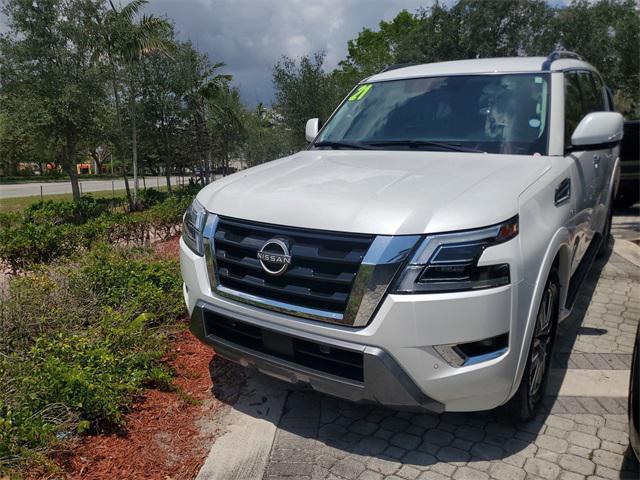 used 2021 Nissan Armada car, priced at $25,881