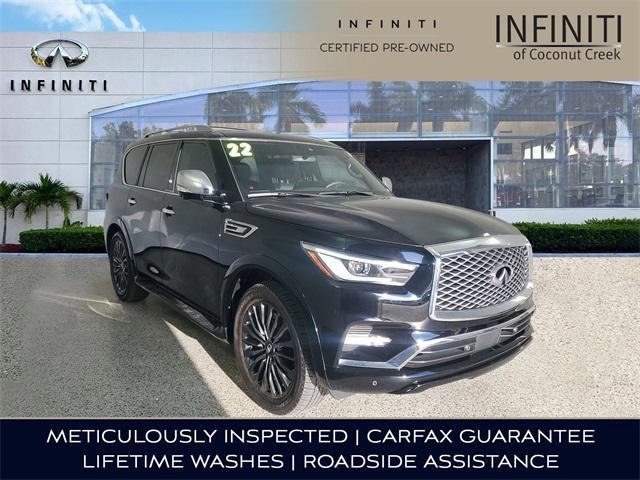 used 2022 INFINITI QX80 car, priced at $50,481