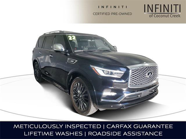 used 2022 INFINITI QX80 car, priced at $50,991