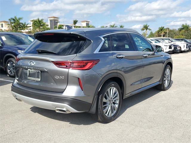 new 2025 INFINITI QX50 car, priced at $49,270