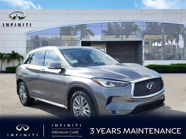 new 2025 INFINITI QX50 car, priced at $49,270