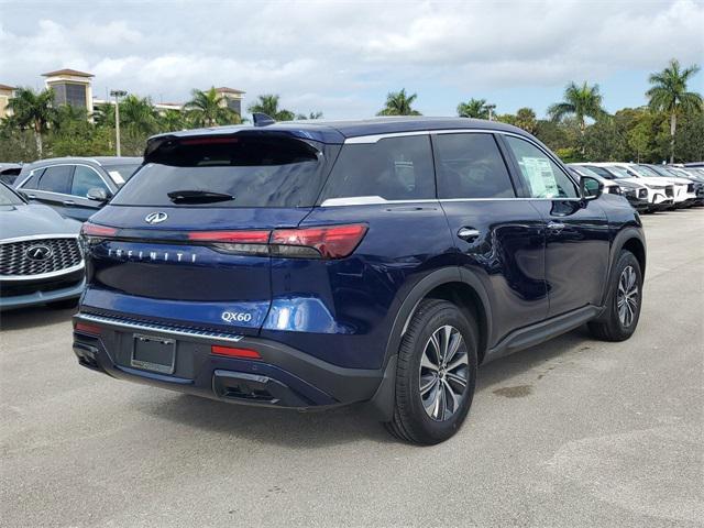 new 2025 INFINITI QX60 car, priced at $53,070