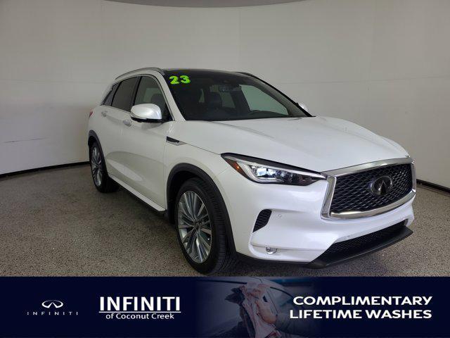 used 2023 INFINITI QX50 car, priced at $35,488