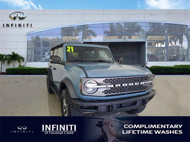 used 2021 Ford Bronco car, priced at $40,940