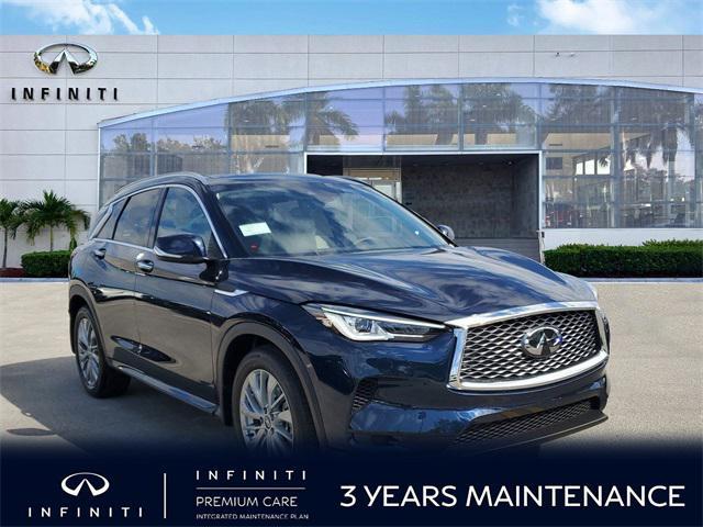 new 2025 INFINITI QX50 car, priced at $49,270