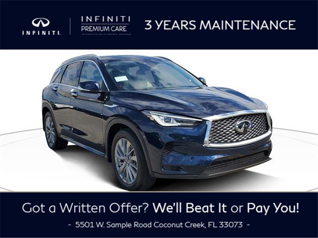 new 2025 INFINITI QX50 car, priced at $49,270