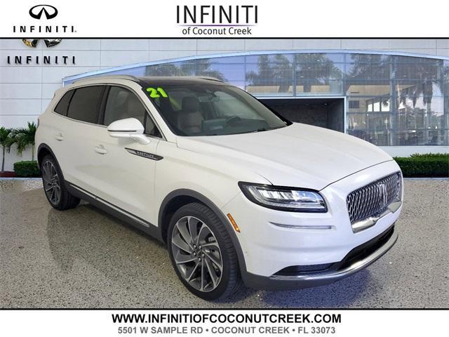 used 2021 Lincoln Nautilus car, priced at $37,894