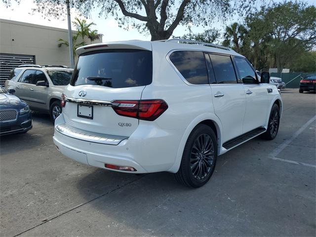 used 2022 INFINITI QX80 car, priced at $43,499