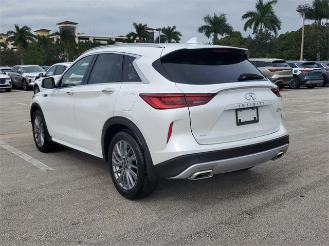 new 2025 INFINITI QX50 car, priced at $49,270