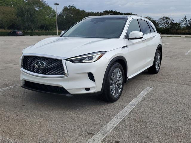 new 2025 INFINITI QX50 car, priced at $49,270