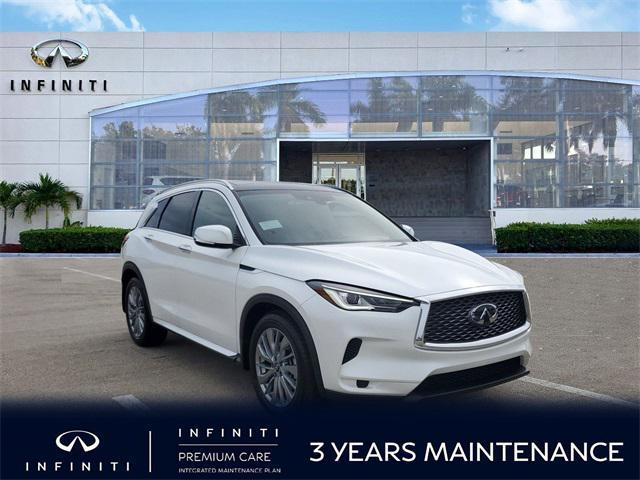 new 2025 INFINITI QX50 car, priced at $49,270