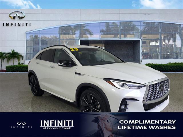 used 2023 INFINITI QX55 car, priced at $34,991