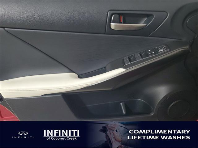 used 2022 Lexus IS 350 car, priced at $38,491