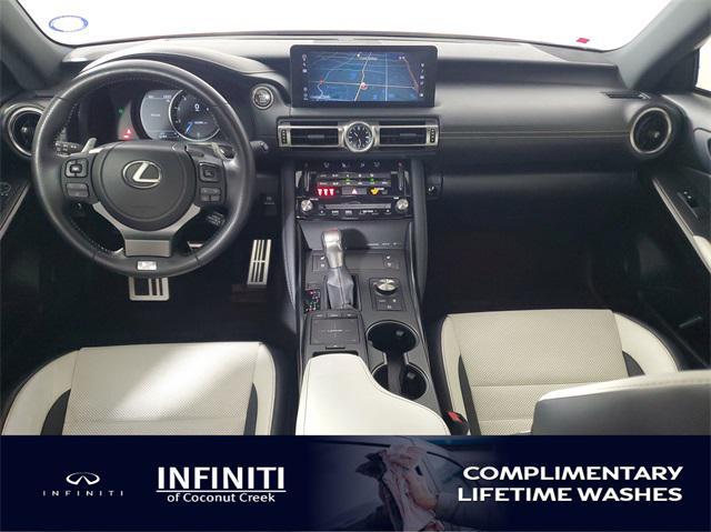 used 2022 Lexus IS 350 car, priced at $38,491