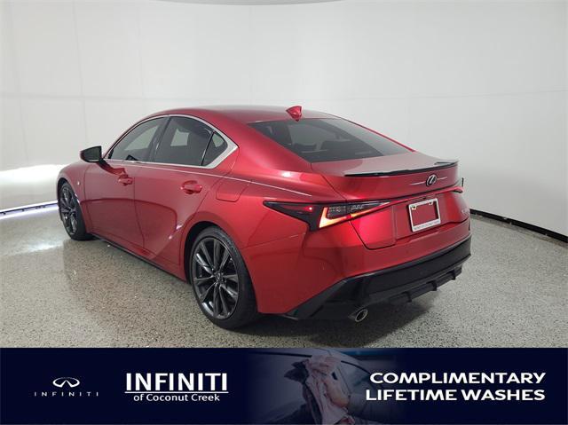 used 2022 Lexus IS 350 car, priced at $38,491