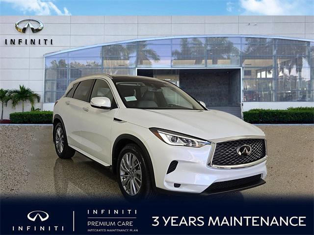 new 2025 INFINITI QX50 car, priced at $49,270