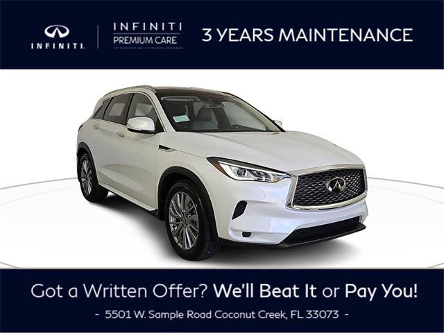 new 2025 INFINITI QX50 car, priced at $49,270