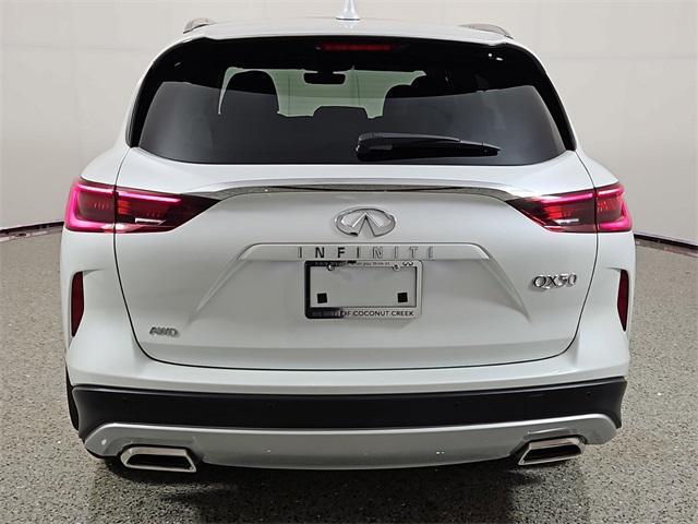 new 2025 INFINITI QX50 car, priced at $49,270