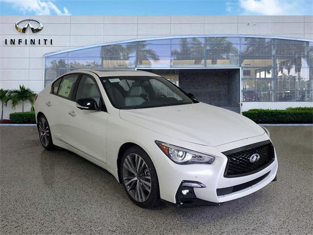 new 2024 INFINITI Q50 car, priced at $52,660