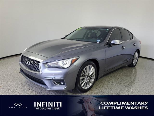 used 2021 INFINITI Q50 car, priced at $24,948