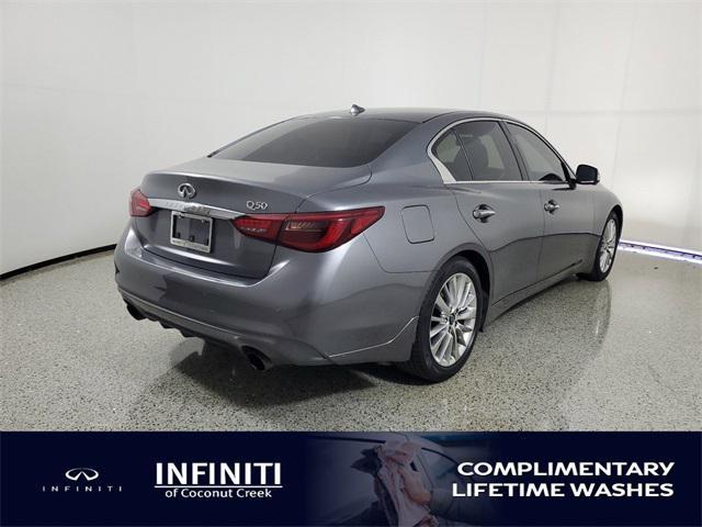 used 2021 INFINITI Q50 car, priced at $24,948