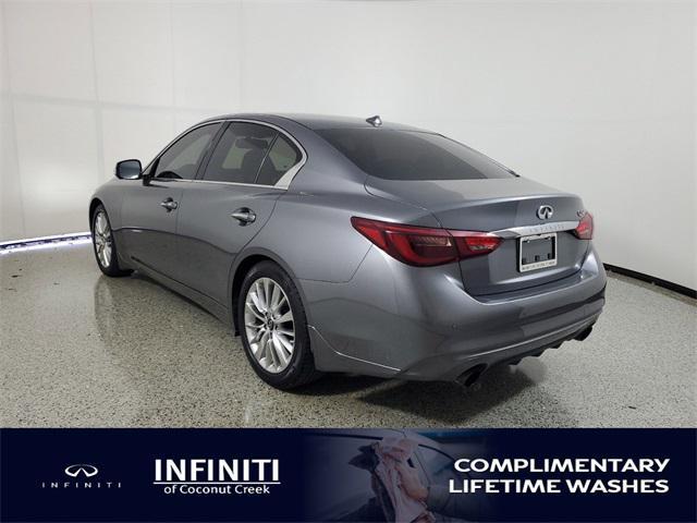 used 2021 INFINITI Q50 car, priced at $24,948