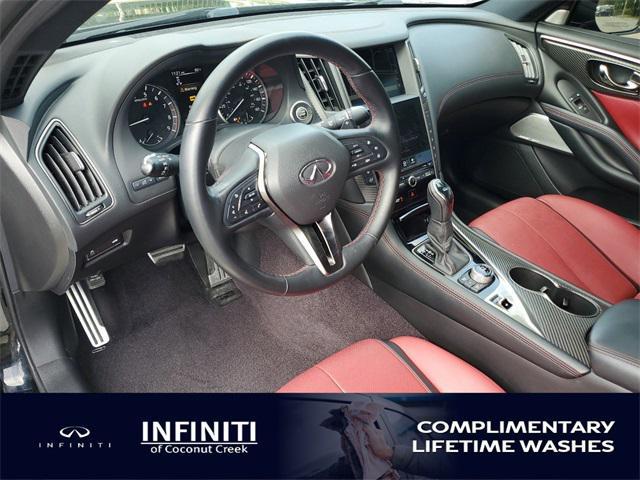 used 2021 INFINITI Q60 car, priced at $39,154