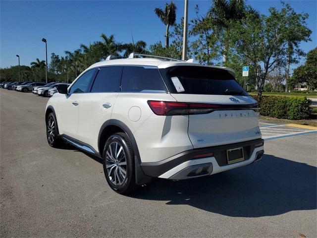new 2025 INFINITI QX60 car, priced at $64,000